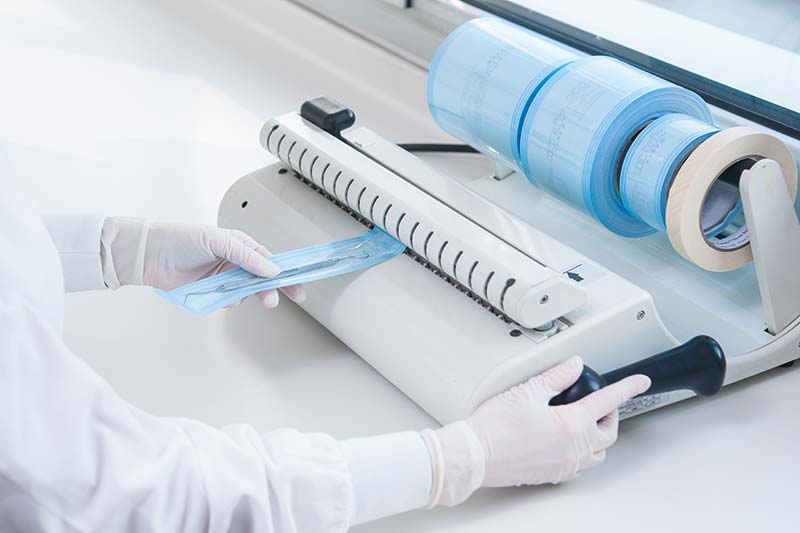 processo di sterilizzazione - studio dentistico Orange Pordenone