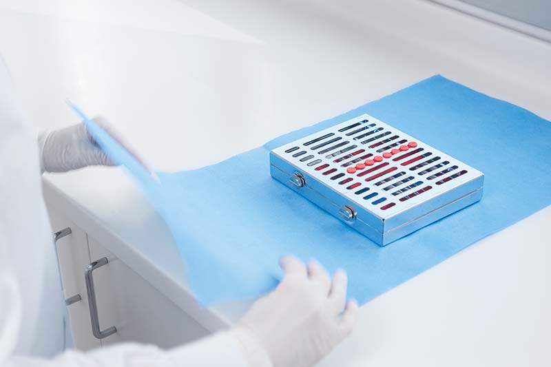 processo di sterilizzazione - studio dentistico Orange Pordenone